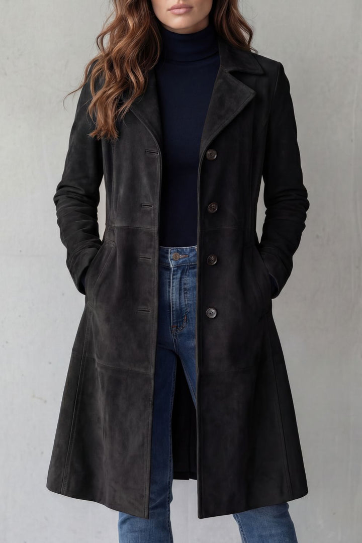 Arlene - Massgeschneiderter Longline-Mantel
