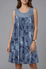 Ariadne - Elegantes Shiftkleid mit floralem Print