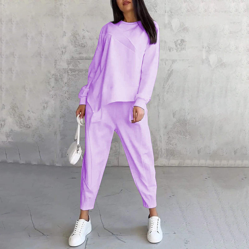 Eulavie - Soft-Touch Oversize Loungewear-Set
