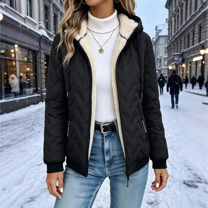 Beata - Zartweicher Hoodie mit Reissverschluss