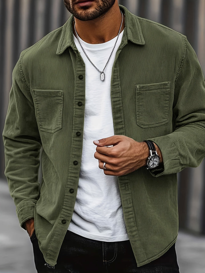 Halewick - Hochwertige Utility-Hemdjacke