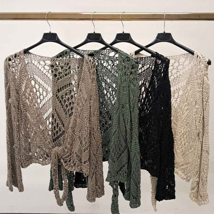 Aravelle - Offener Cardigan