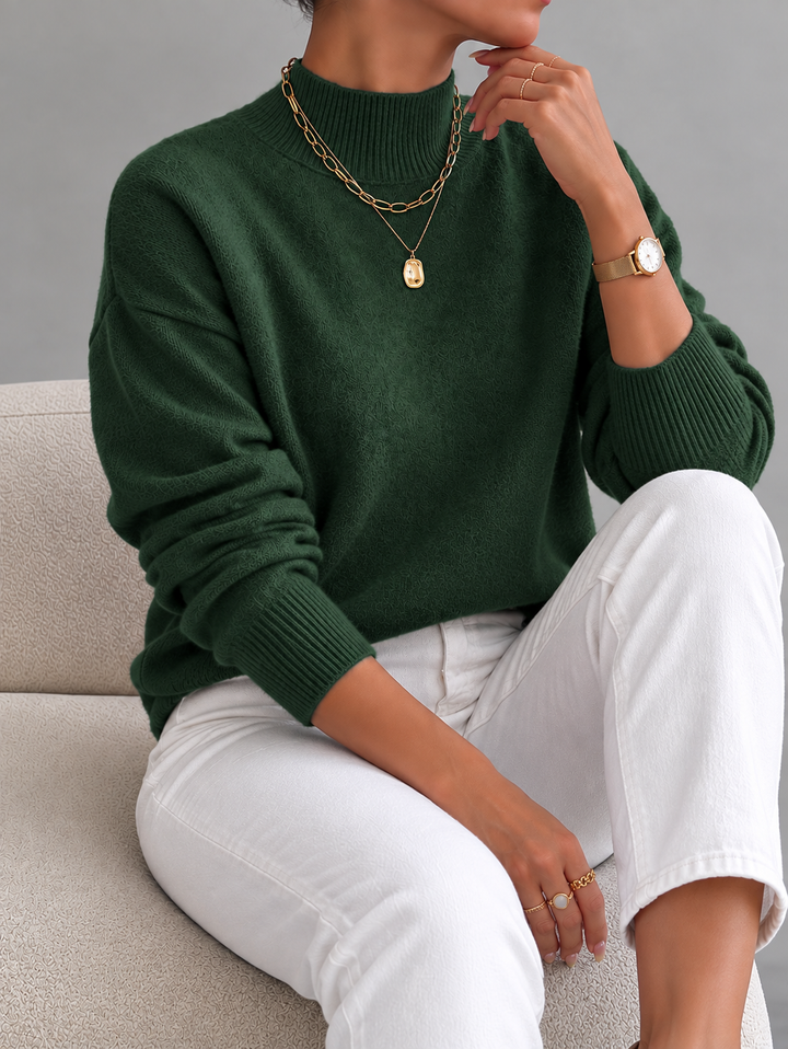 Jinty - Weicher-Touch Relaxed-Strickpullover