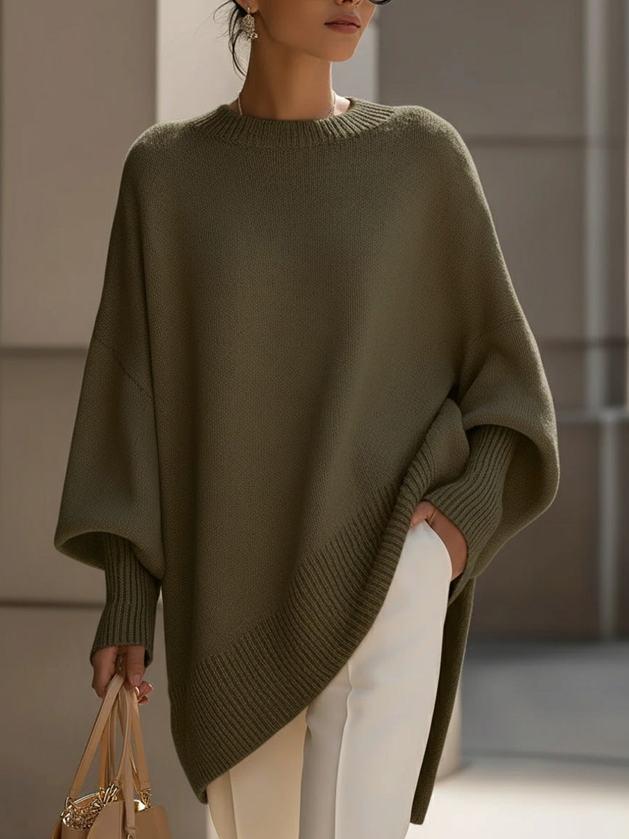 Ashlyn - Oversize-Pullover mit Soft-Touch