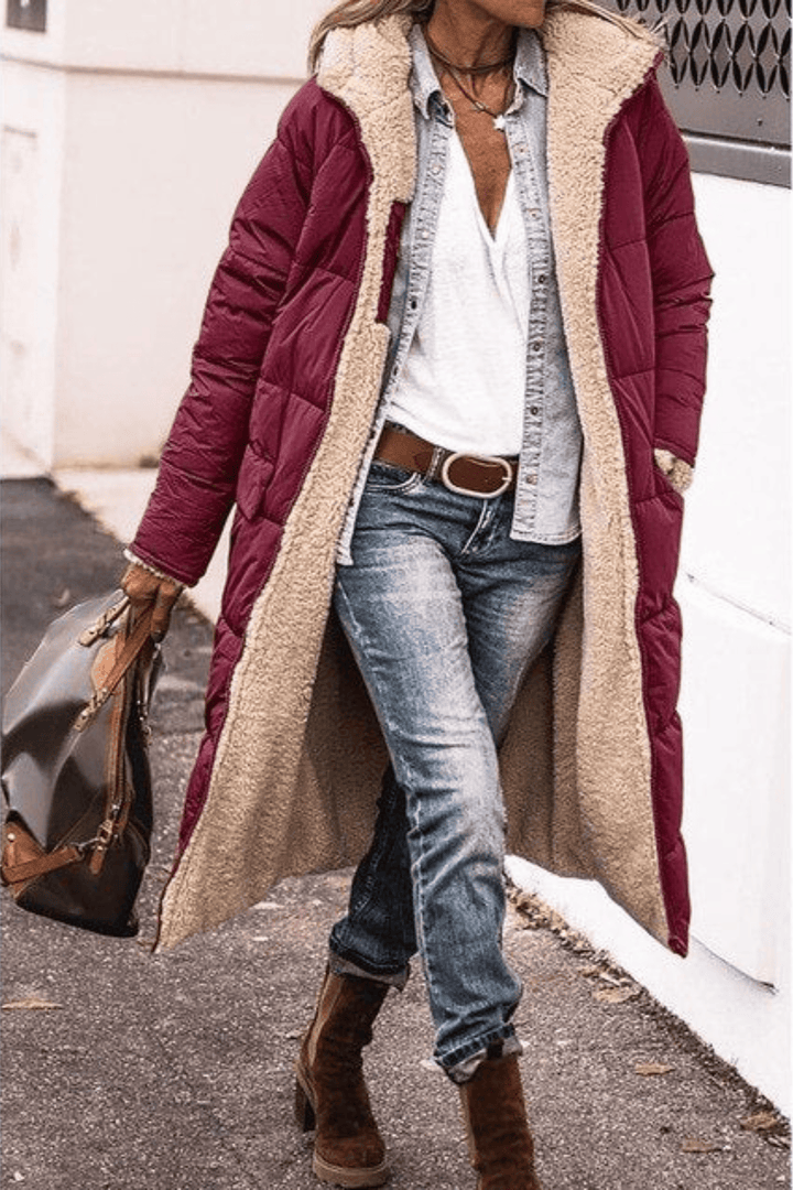 Nellie - Wendbarer Longline-Mantel