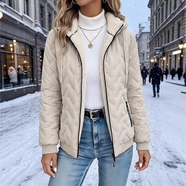Beata - Zartweicher Hoodie mit Reissverschluss