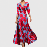 Floriana - Soft-Touch-Maxikleid