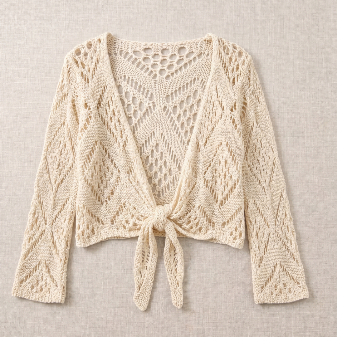 Aravelle - Offener Cardigan