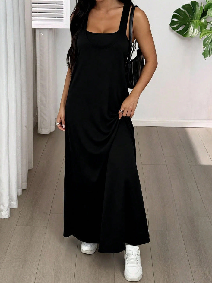 Evania - Mehrlagiges zweiteiliges Maxikleid-Set