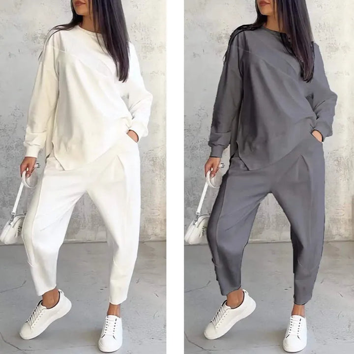 Eulavie - Soft-Touch Oversize Loungewear-Set