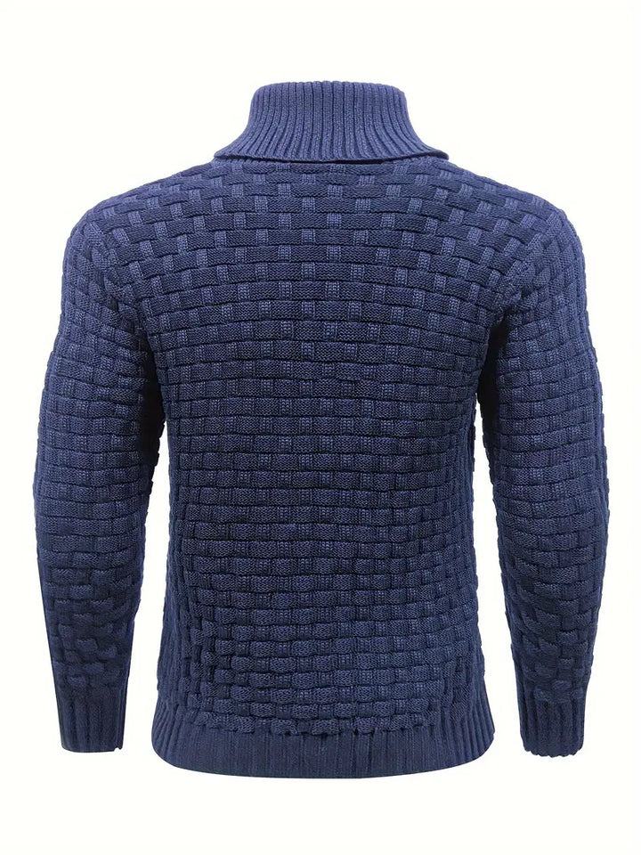 Nevan - Strukturierter Strickpullover