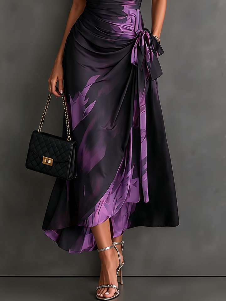 Kaia - Weichgriffiges Wickel-Hemdkleid