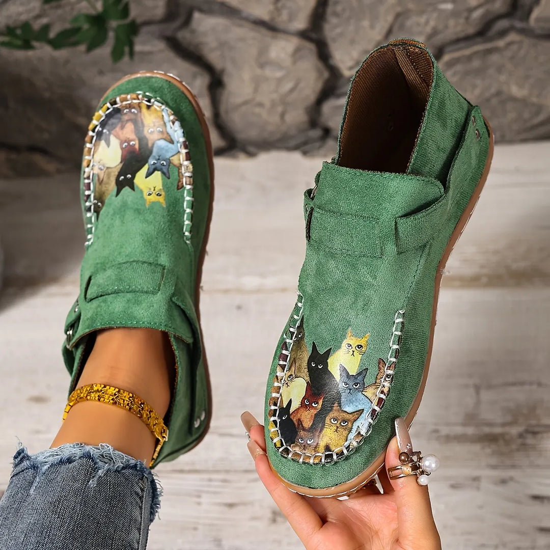 Cara - Komfort-Loafer mit Schnallen-Detail