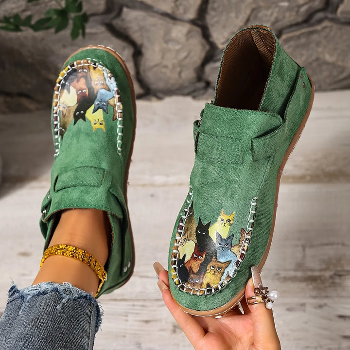 Cara - Komfort-Loafer mit Schnallen-Detail
