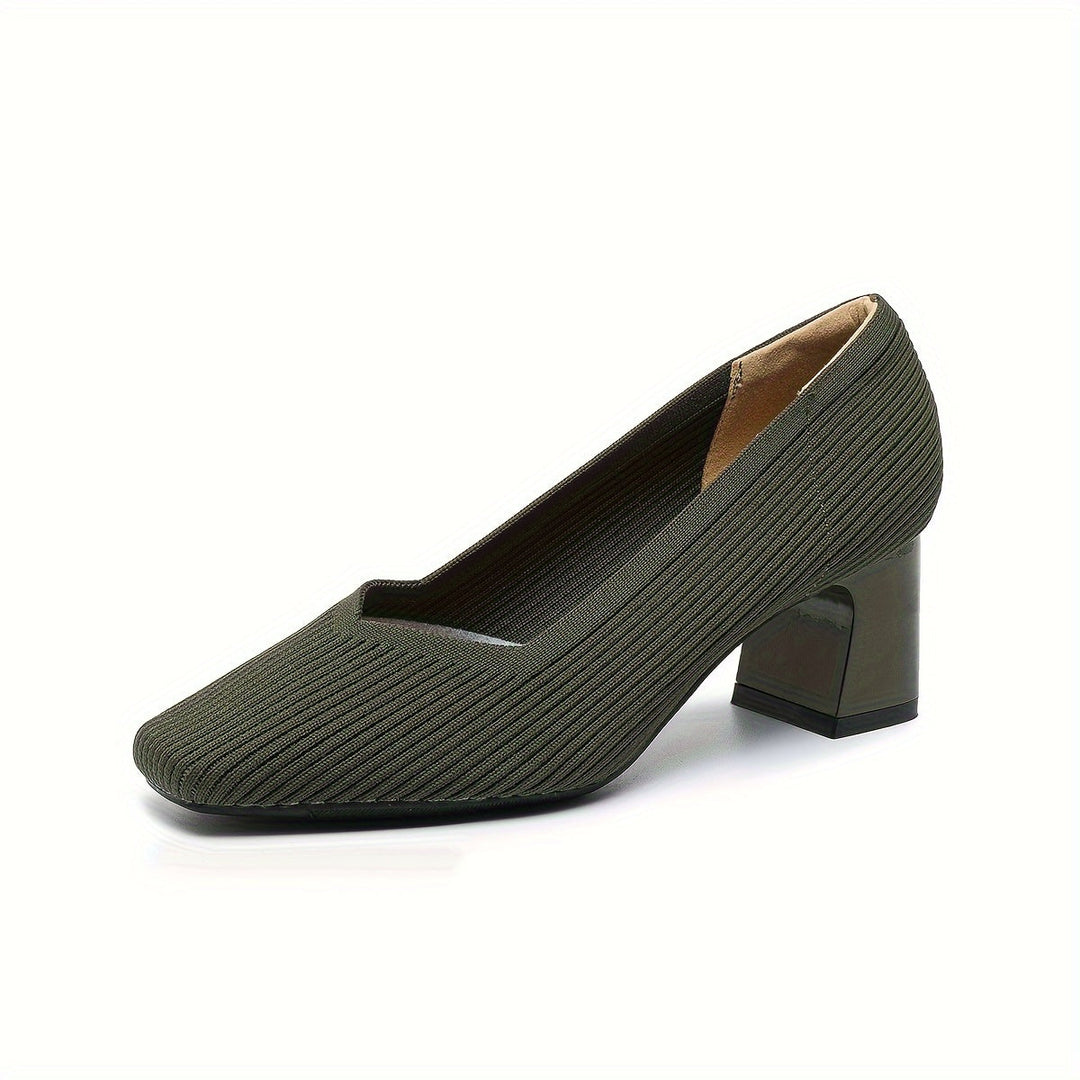 Hetty - Court-Schuh mit quadratischem Absatz