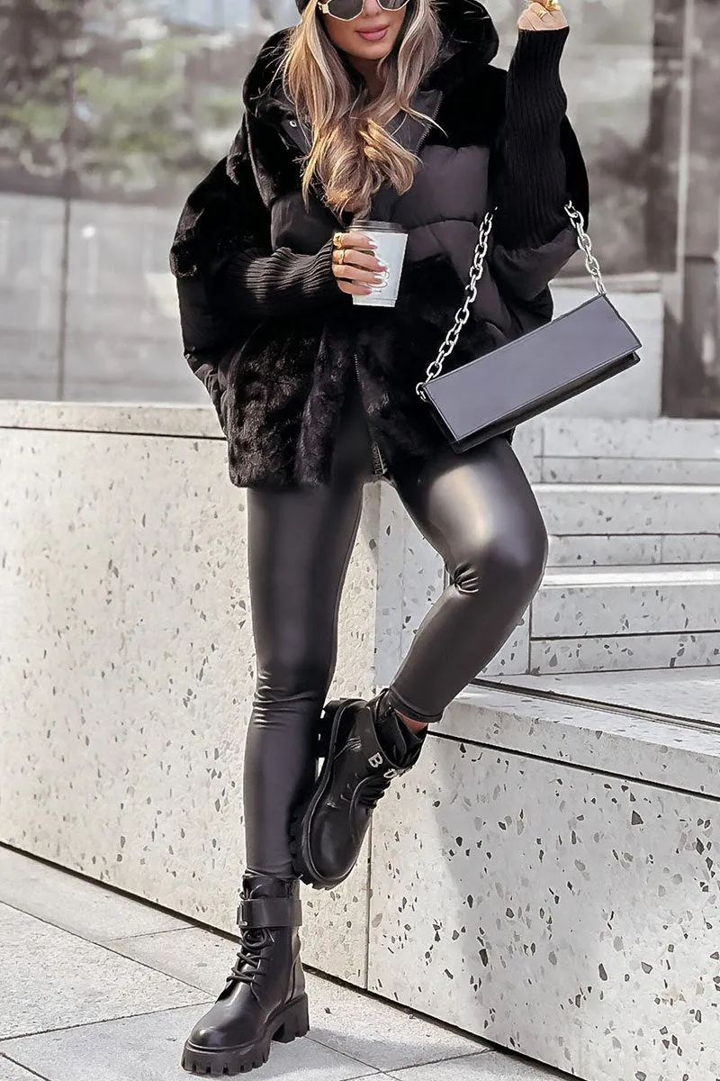 Audra - Isolierende Winterjacke mit Kapuze