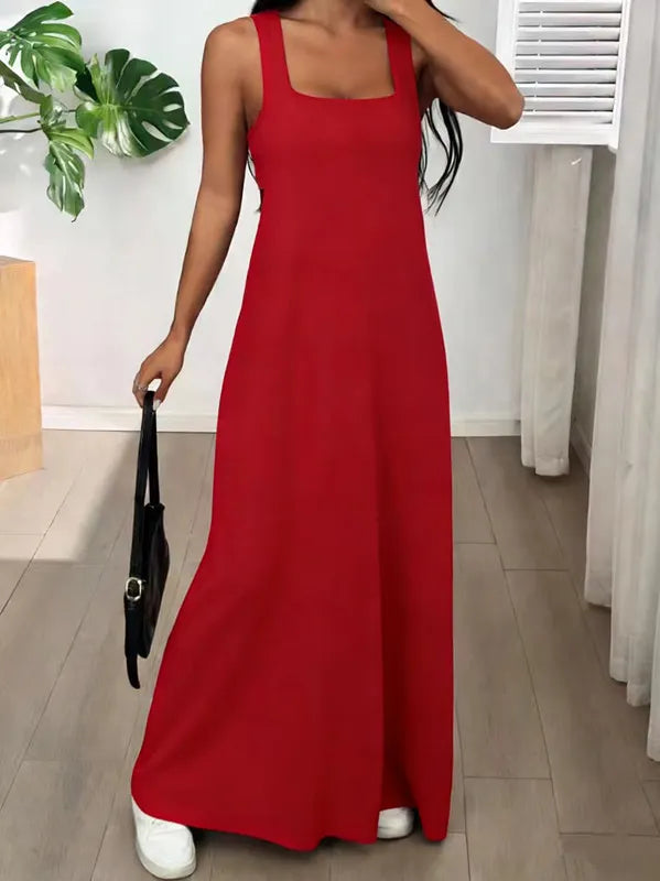 Evania - Mehrlagiges zweiteiliges Maxikleid-Set