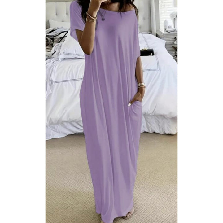 Adalynne - Legeres Off-Shoulder-Maxikleid