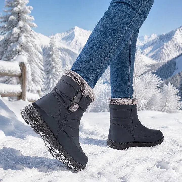 Adina - plüschbesetzte Winterstiefeletten