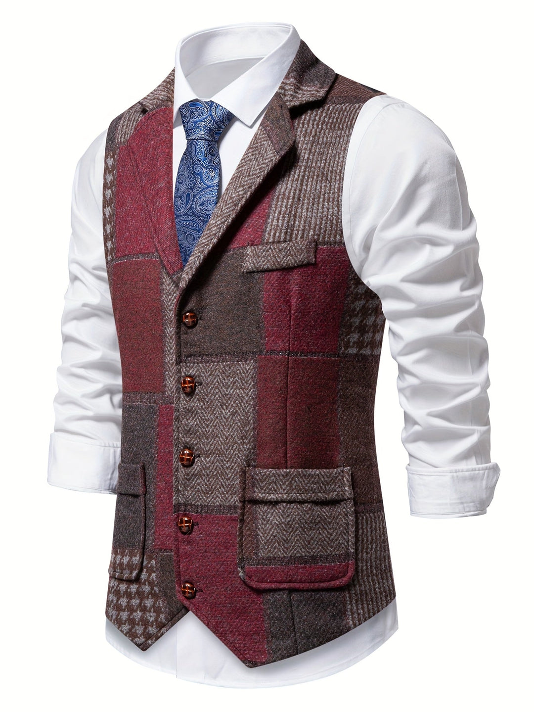 Ellis - Fischgrat-Gilet