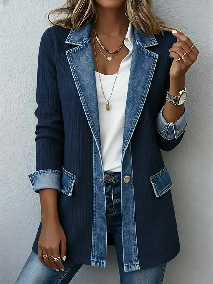Zyrelle - Lässiger Strick-Cardigan mit Knopfleiste