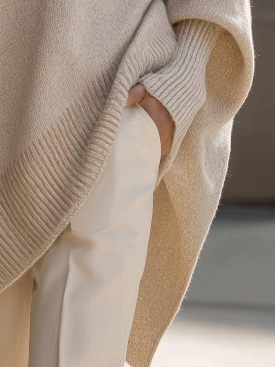 Ashlyn - Oversize-Pullover mit Soft-Touch