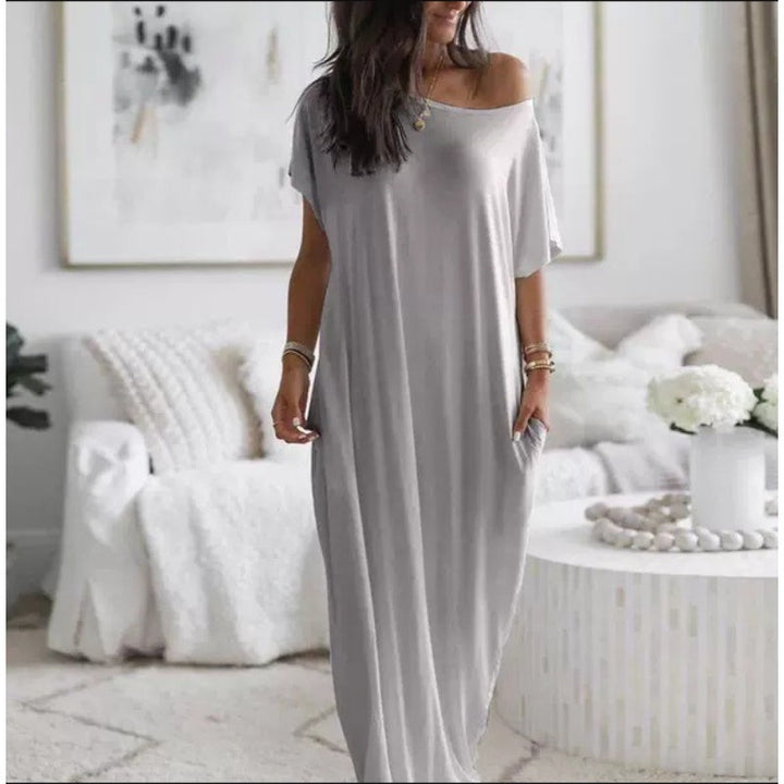 Adalynne - Legeres Off-Shoulder-Maxikleid