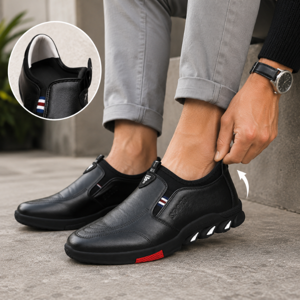 Saevan - Premium-Anzugschuhe, leicht und rutschfest