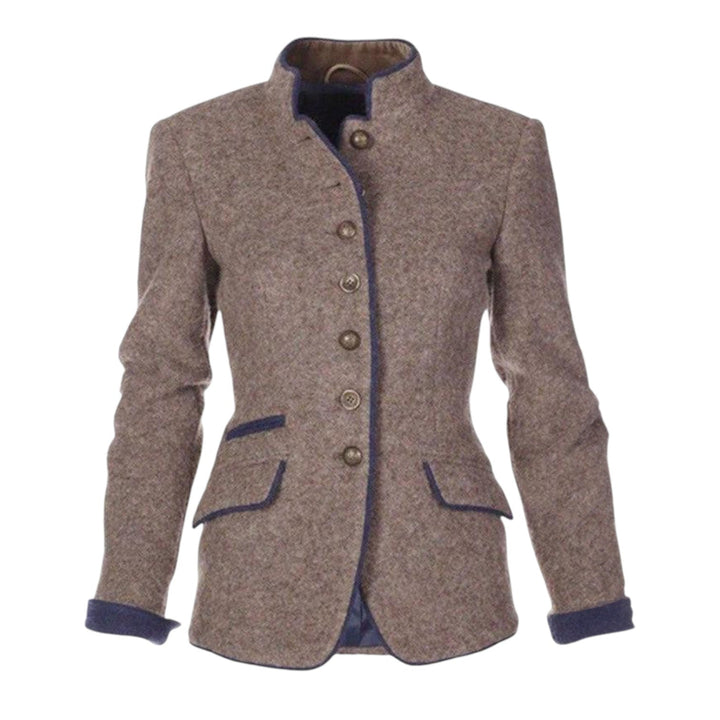 Violeta - federleichte Stehkragenjacke