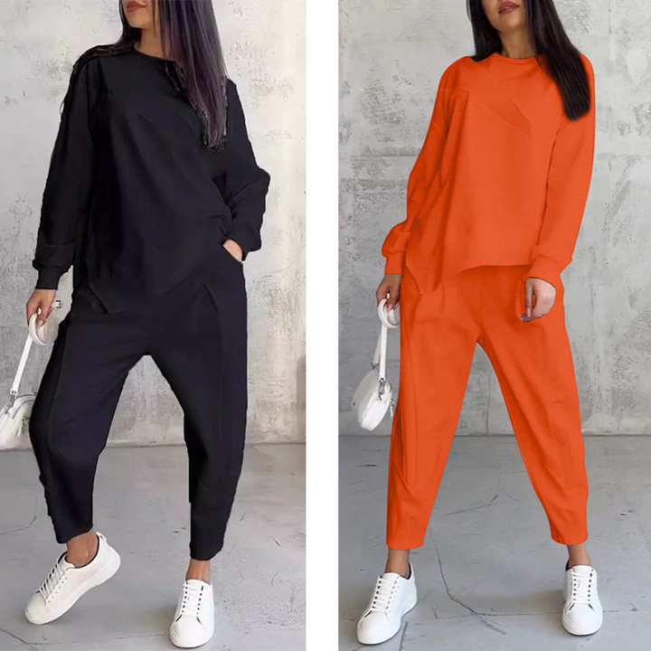 Eulavie - Soft-Touch Oversize Loungewear-Set