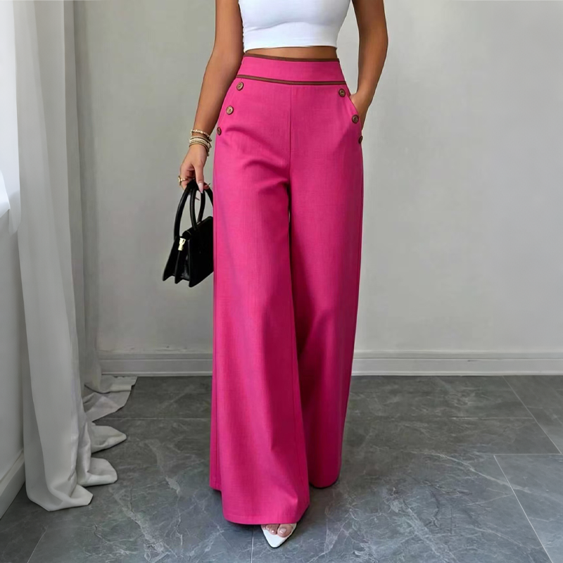 Oriessa - Hoch taillierte Matrosenhose