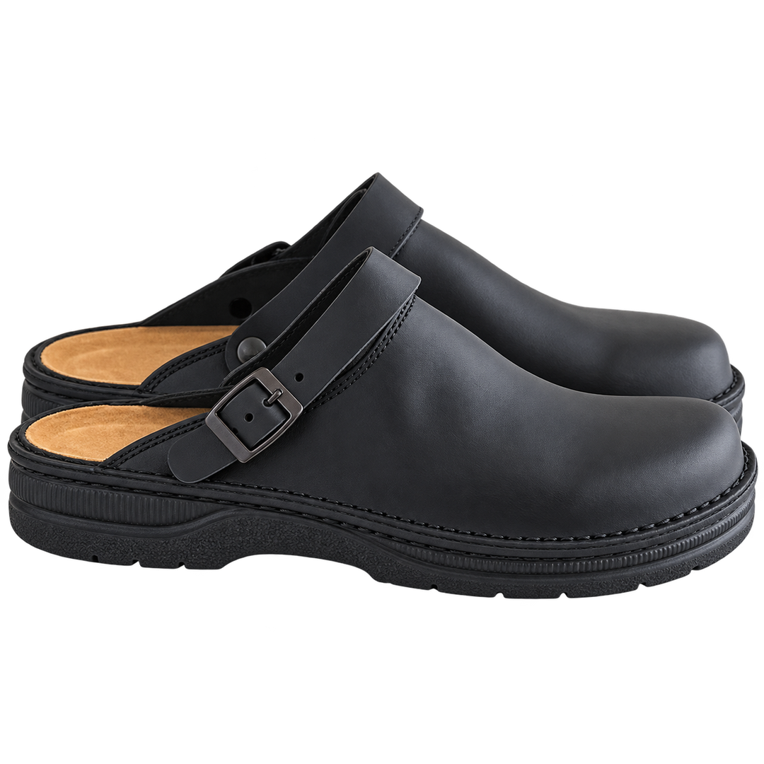 Falk - Bequeme Clogs mit Schnallenriemen