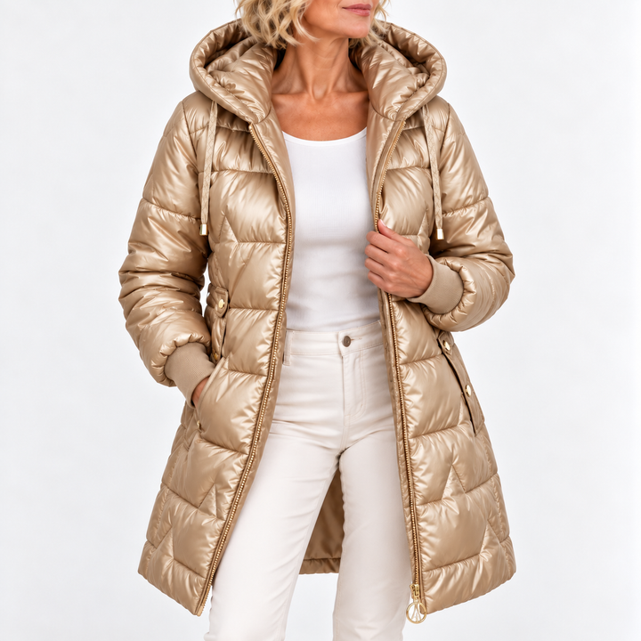 Unaise - Steppjacke mit Kapuze