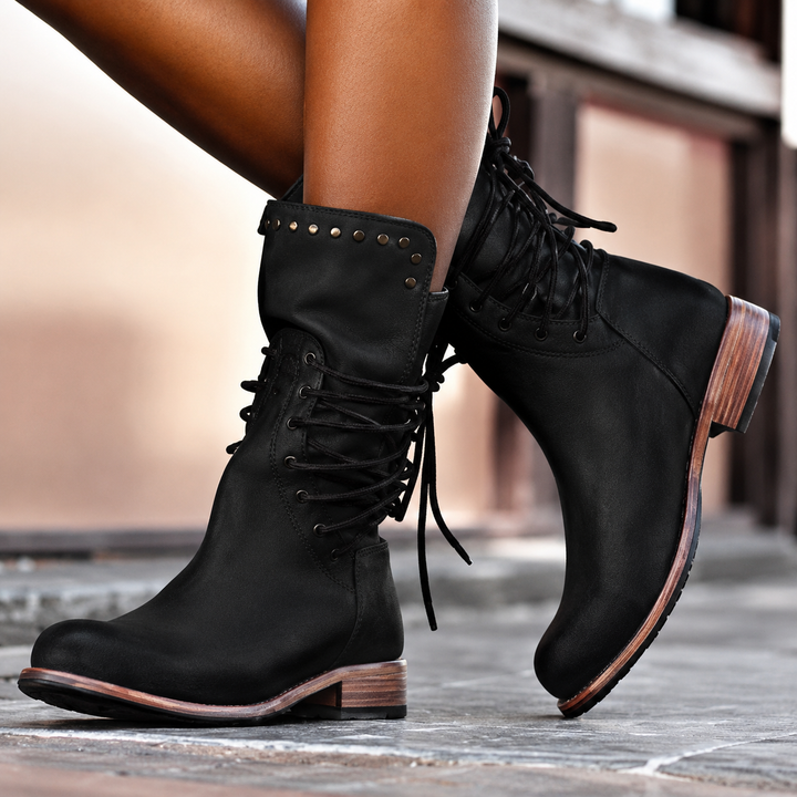 Amelisse - Komfortable, gefütterte Stiefeletten