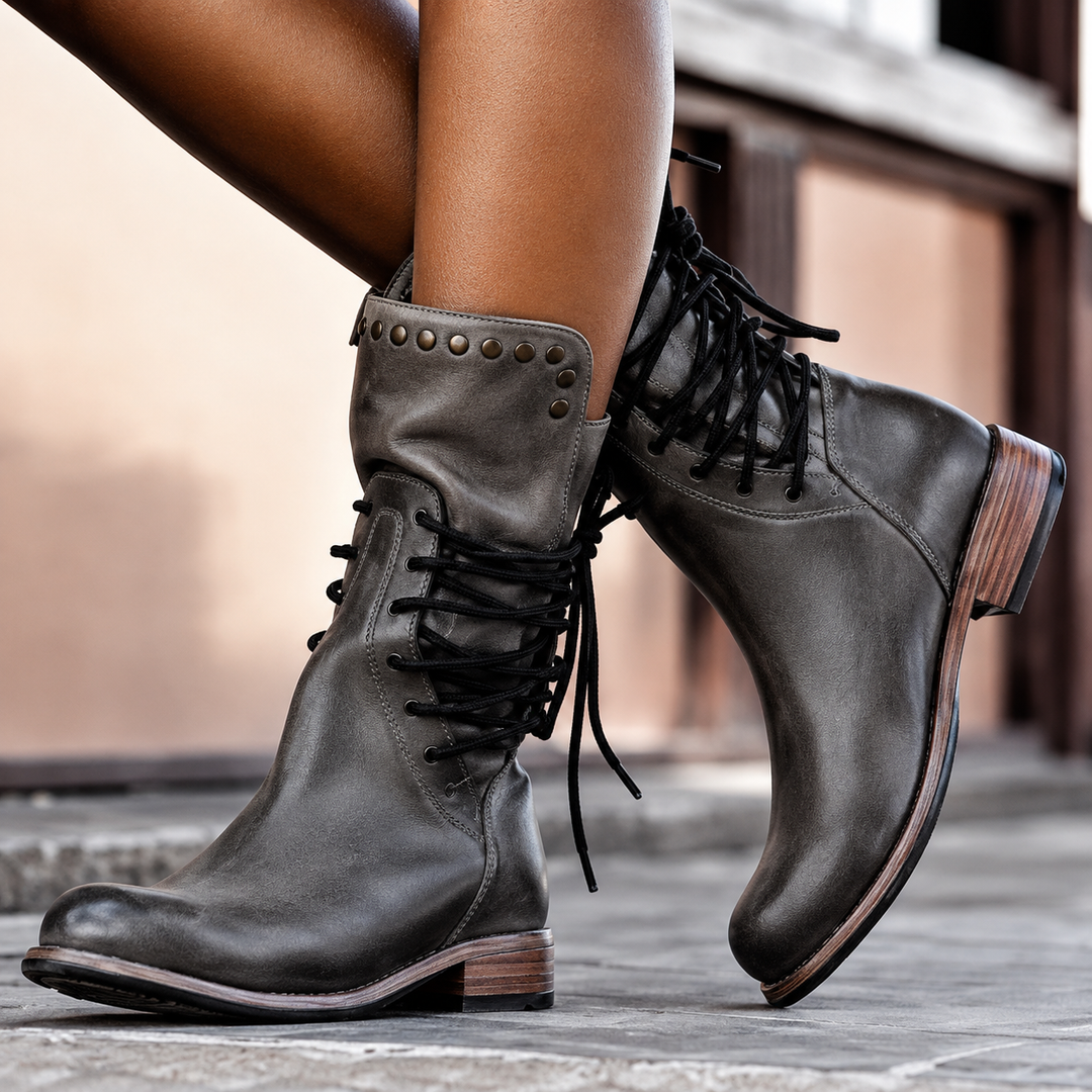 Amelisse - Komfortable, gefütterte Stiefeletten