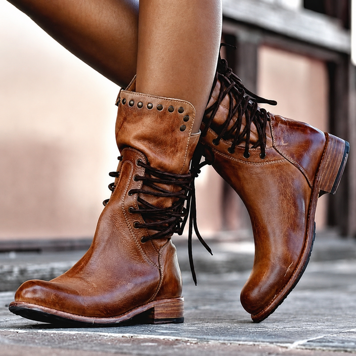 Amelisse - Komfortable, gefütterte Stiefeletten