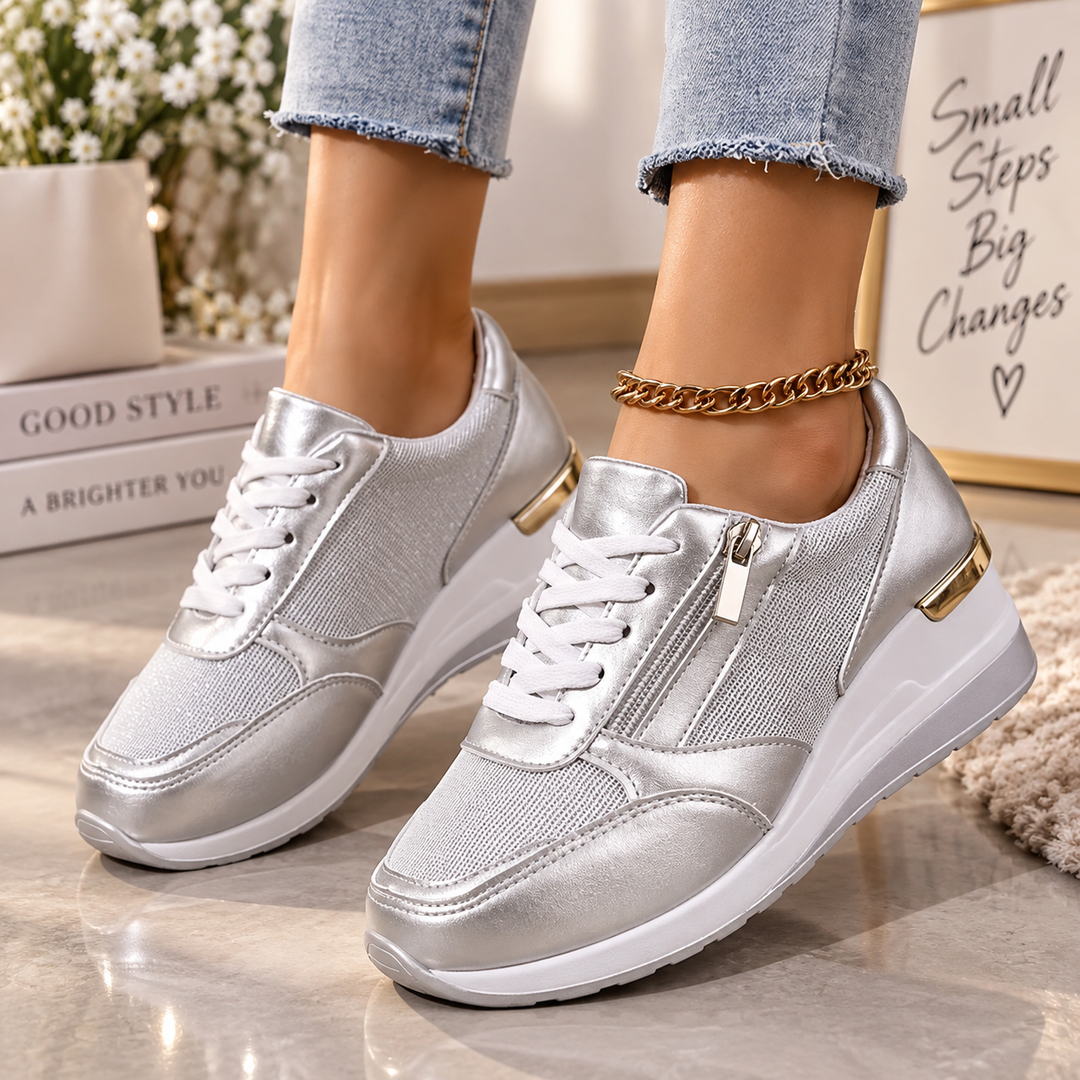Annice - Komfort-Sneaker mit seitlichem Reissverschluss