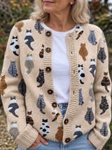 Elorisse - Weiche Strickjacke