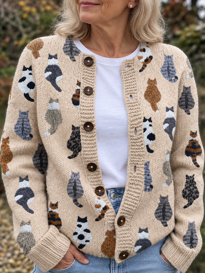 Elorisse - Weiche Strickjacke