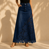 Faelyn - Eleganter High-Waist-Maxirock