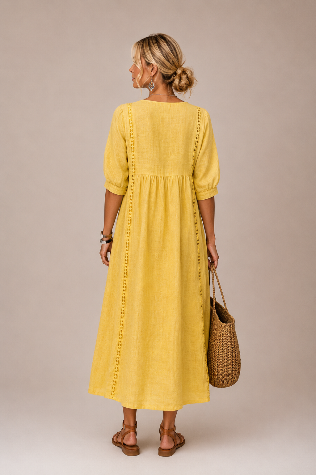 Caralyn - leichtes Midikleid