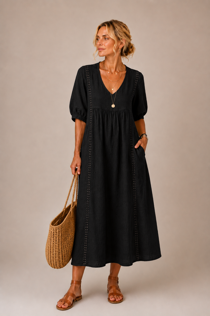 Caralyn - leichtes Midikleid