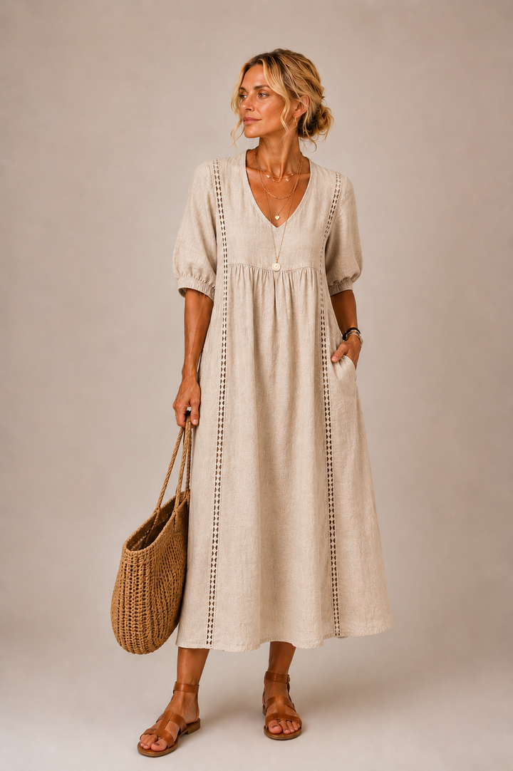 Caralyn - leichtes Midikleid