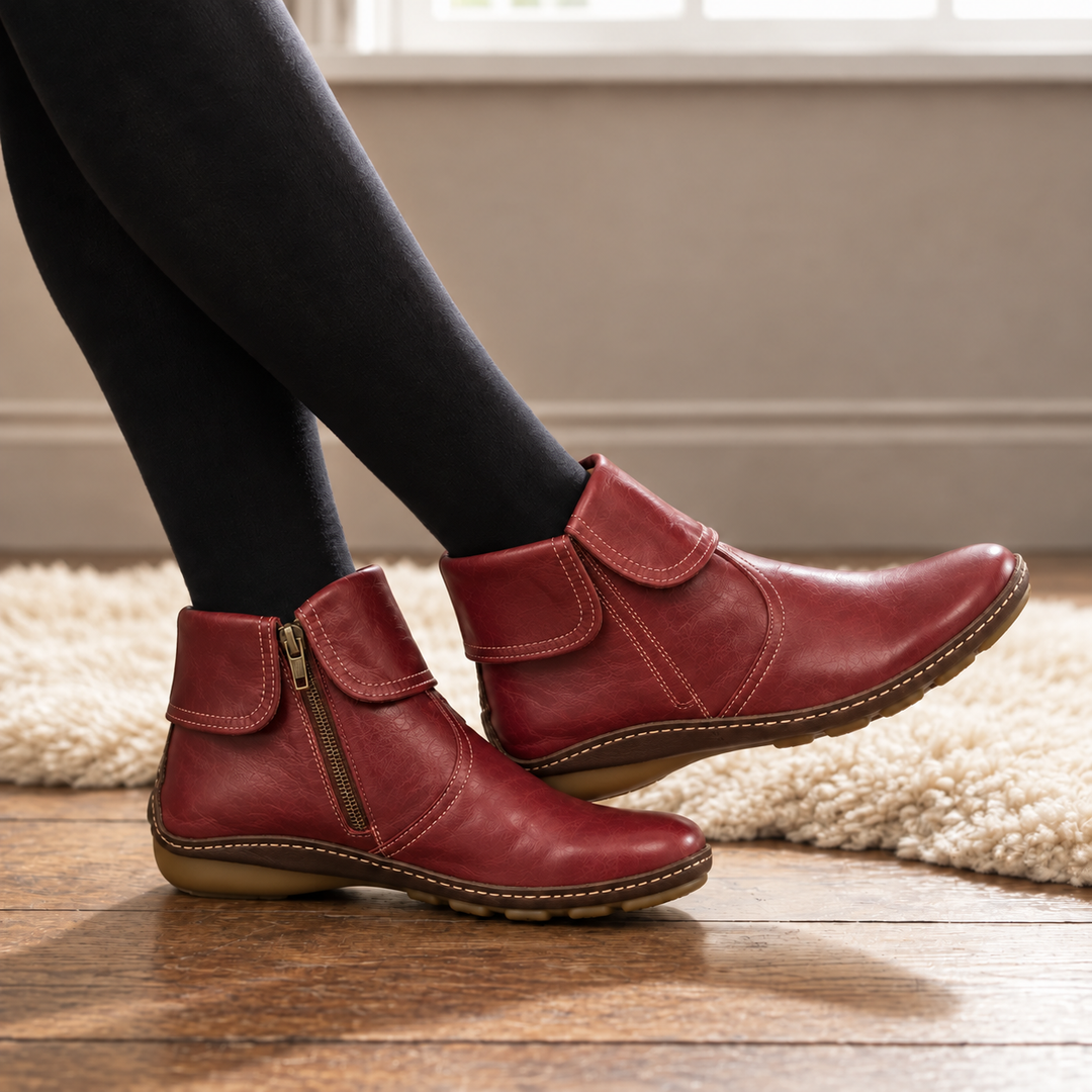 Aisley - Komfortable, gefütterte Stiefeletten