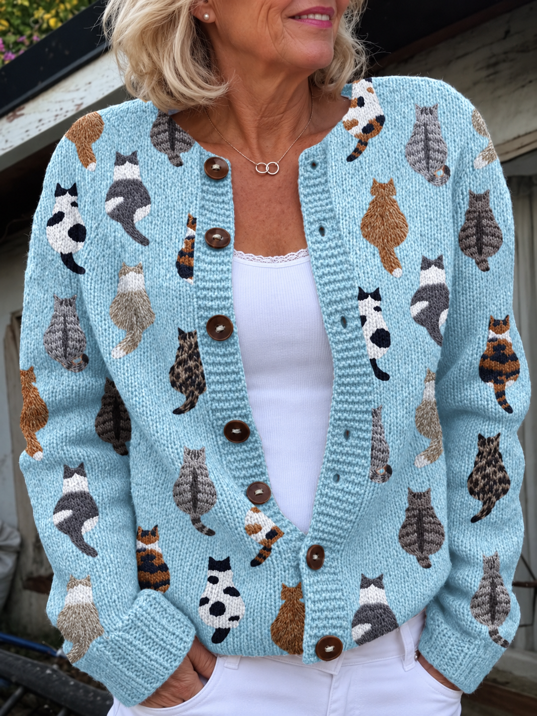 Elorisse - Weiche Strickjacke