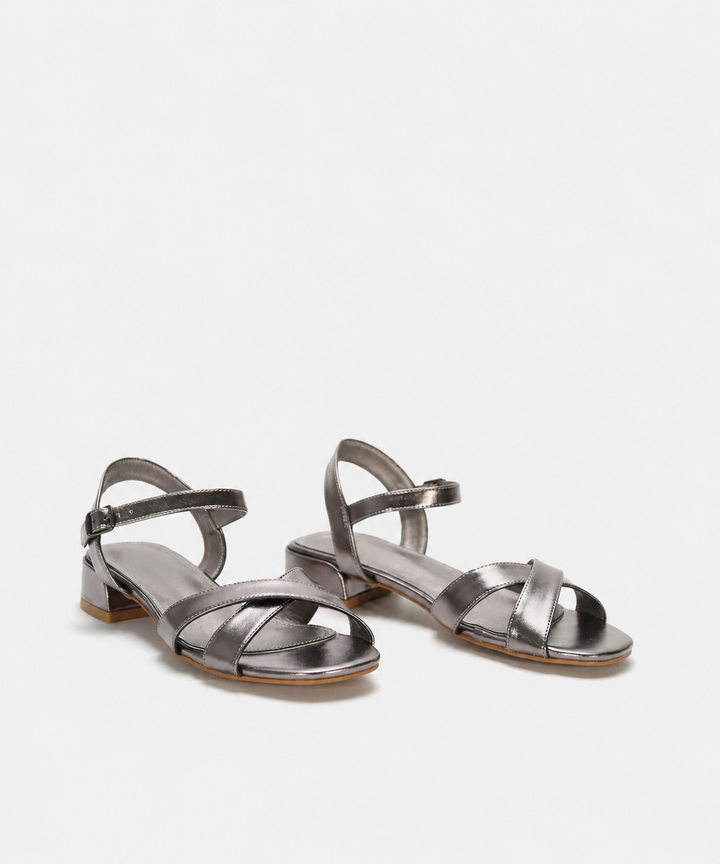 Abrielle - Elegante Sandalen mit niedrigem Absatz