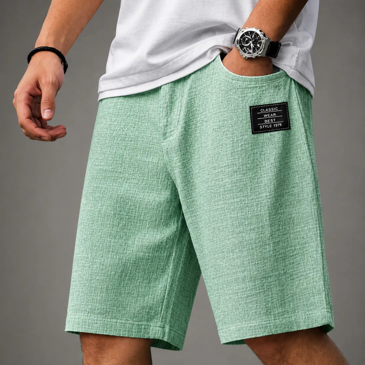 Caelan - Edle Leinen-Shorts