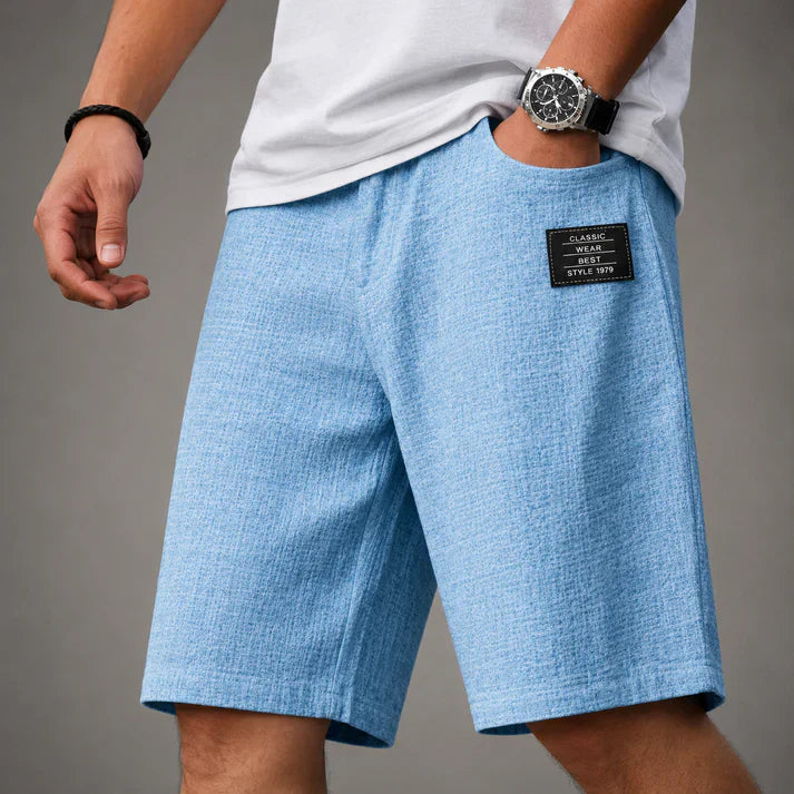 Caelan - Edle Leinen-Shorts