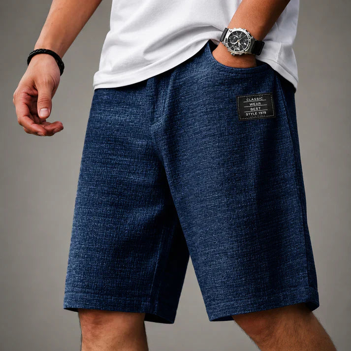 Caelan - Edle Leinen-Shorts