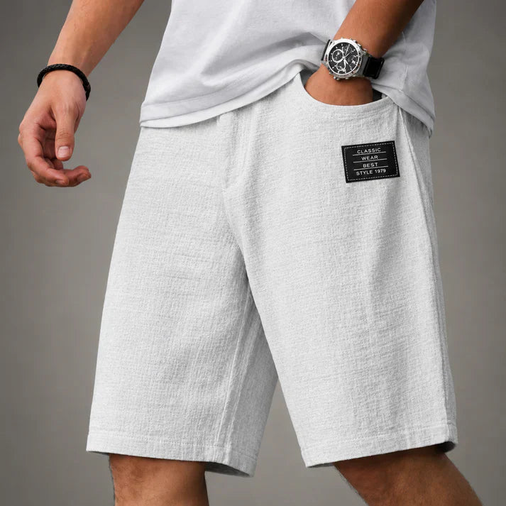 Caelan - Edle Leinen-Shorts